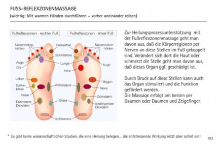 Erste Hilfe und Omas Heilmittel der NotfallAllgäuer vom MX-Verlag Vorschau Reflexzonenmassage