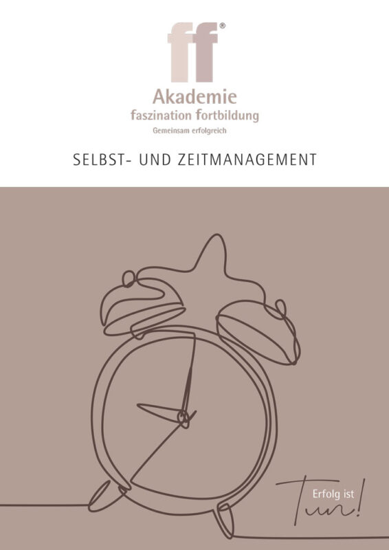 Seminarbroschuere Selbst-Zeitmanagement ff-Akademie