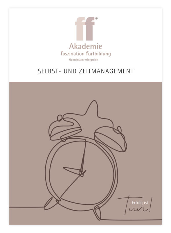 Seminarbroschuere Selbst-Zeitmanagement ff-Akademie 12-22