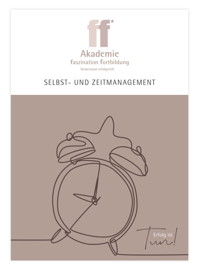 Seminarbroschuere Selbst-Zeitmanagement ff-Akademie 12-22